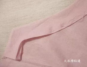 传统中式偏襟上衣的制作流程